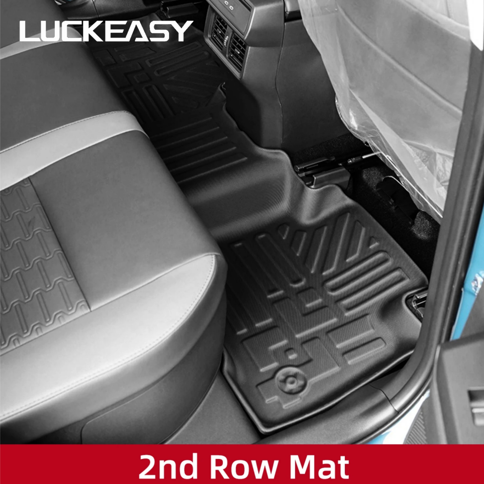 Car Accessories Quirky - LUCKEASY Dywaniki samochodowe TPE na każdą