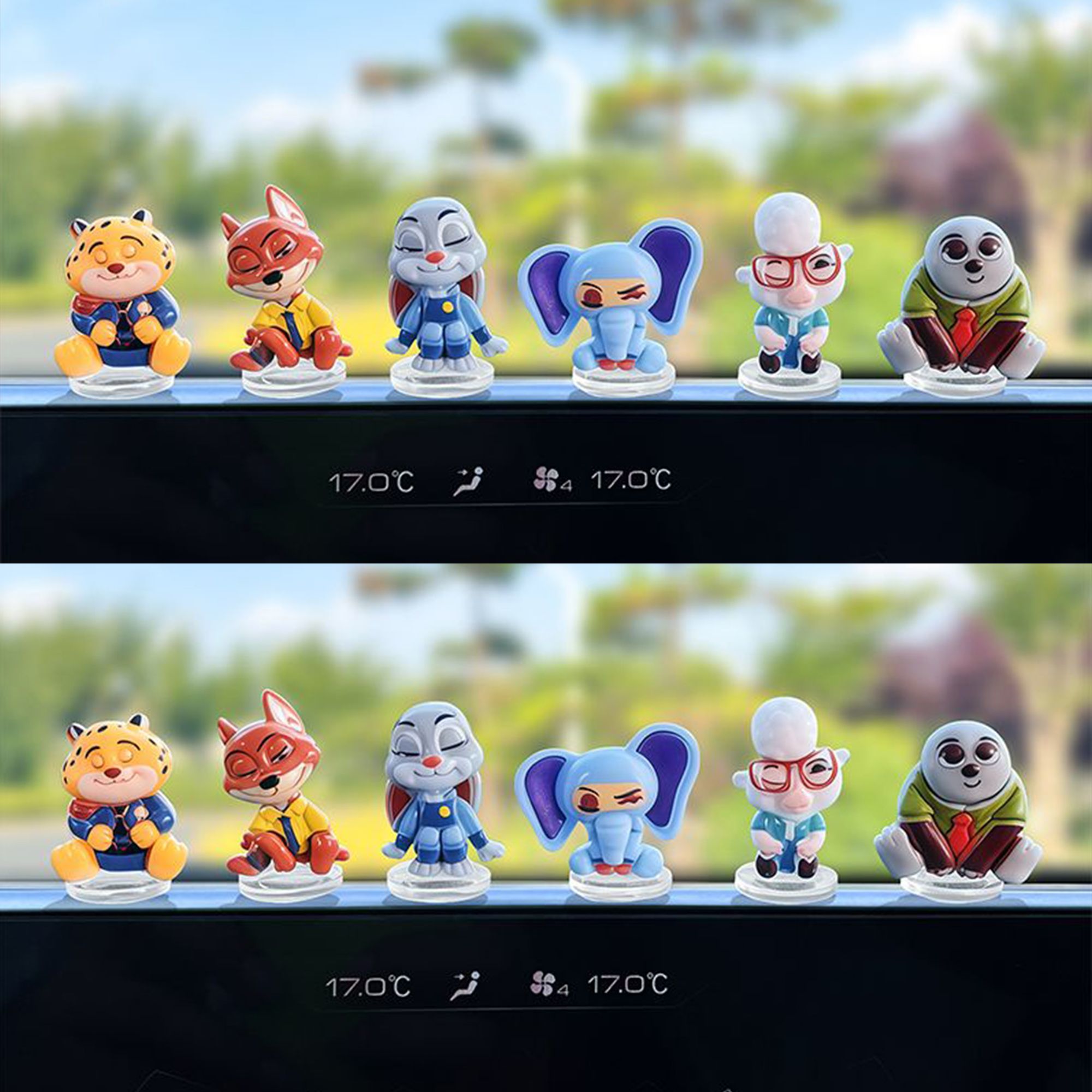 Car Accessories Etsy - Ozdoba samochodowa z motywem Zootopia, do