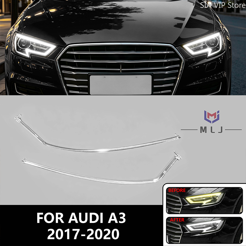 Car Accessories Youtube - Rurki Angel Eyes do Audi A3