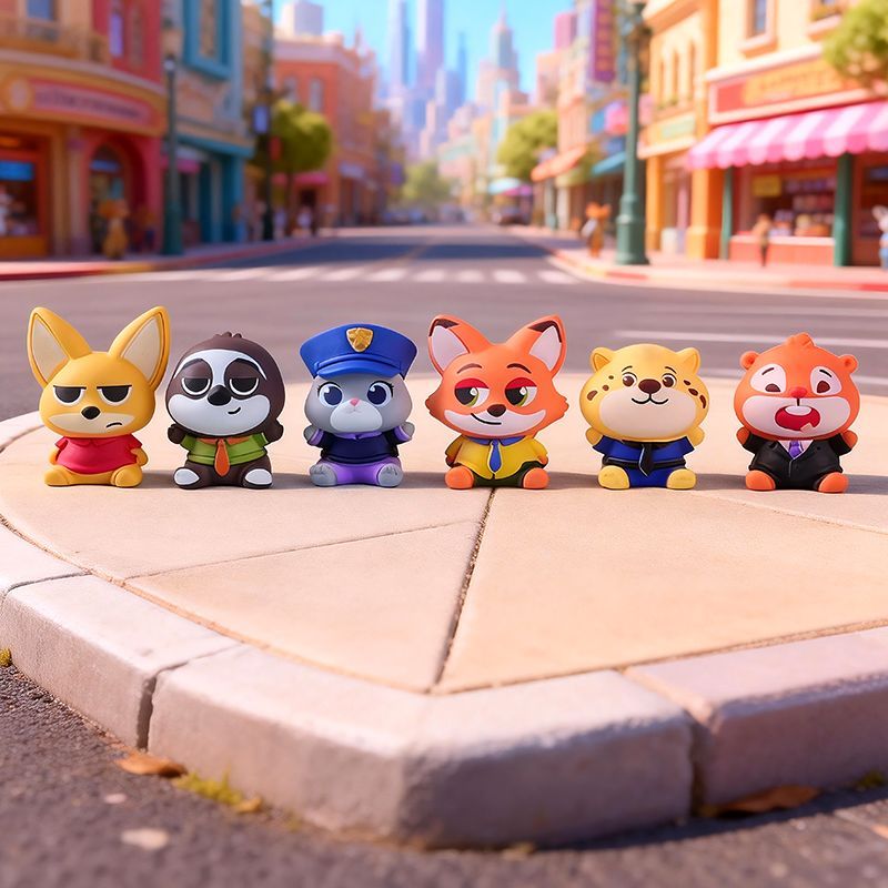 Figurka z żywicy Zootopia, mał – Car Accessories Etsy recenzja i cena