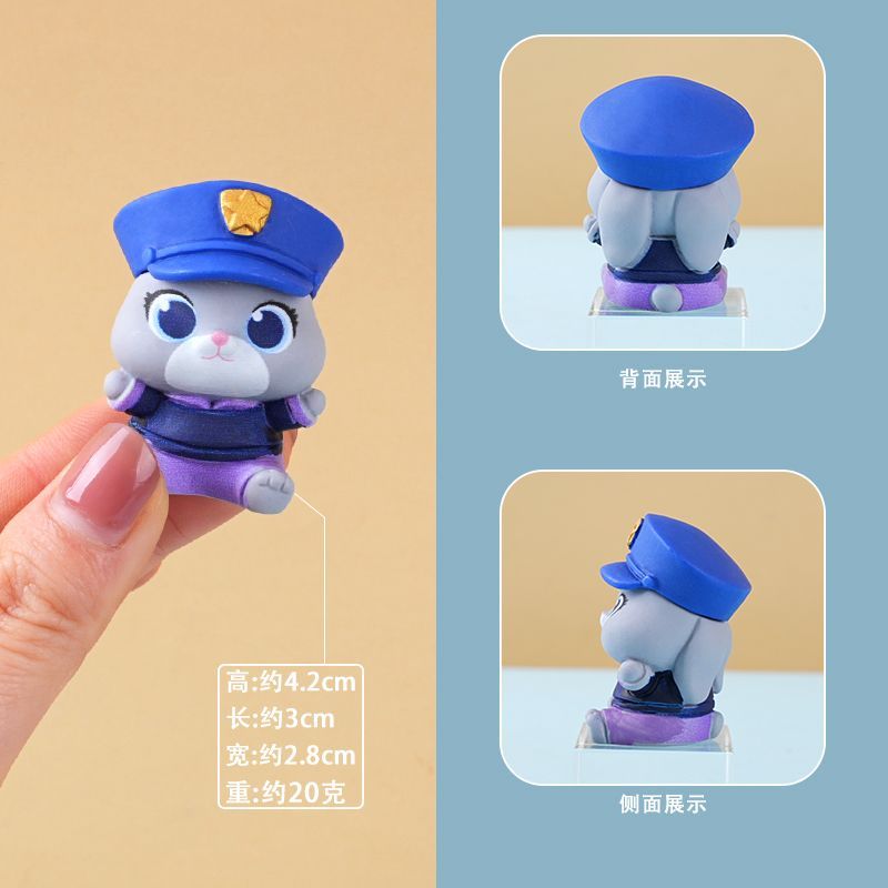 Figurka z żywicy Zootopia, mał – Car Accessories Etsy recenzja i cena