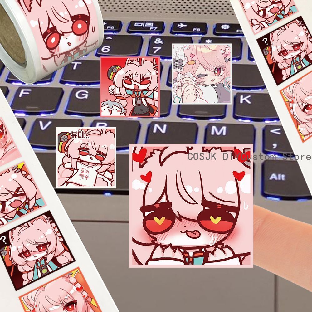 500 sztuk/rolka Anime Zenless  – Car Accessories Zone recenzja i cena