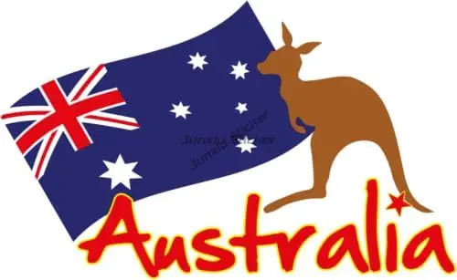 Naklejki samochodowe z flagą A – Car Accessories Australia recenzja i cena
