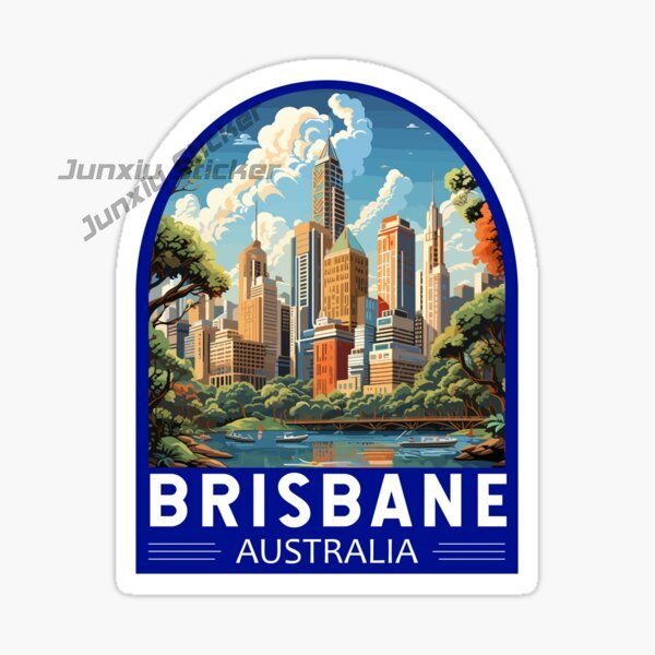 Australia BRISBANE Flaga Winyl – Car Accessories Australia recenzja i cena