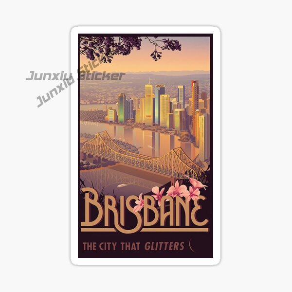 Australia BRISBANE Flaga Winyl – Car Accessories Australia recenzja i cena