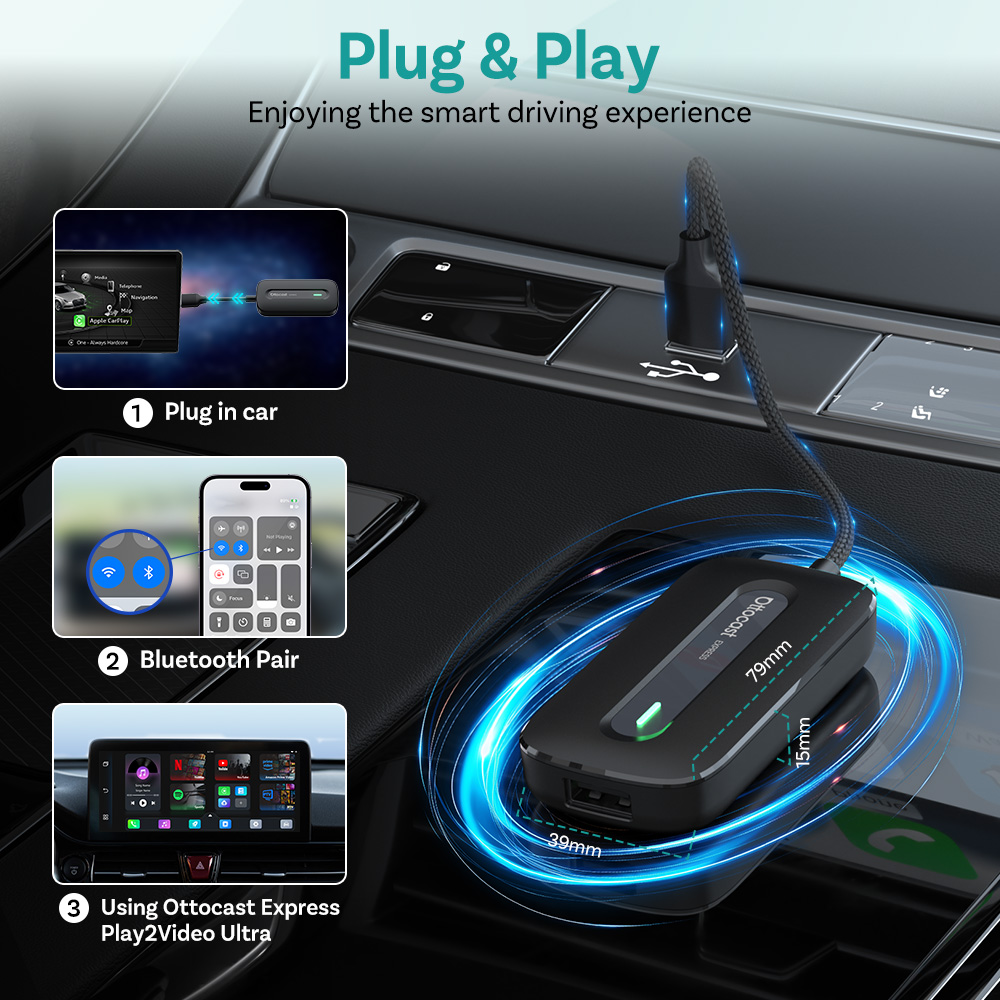 Adapter OTTOCAST Play2Video Ex – Car Accessories Youtube recenzja i cena