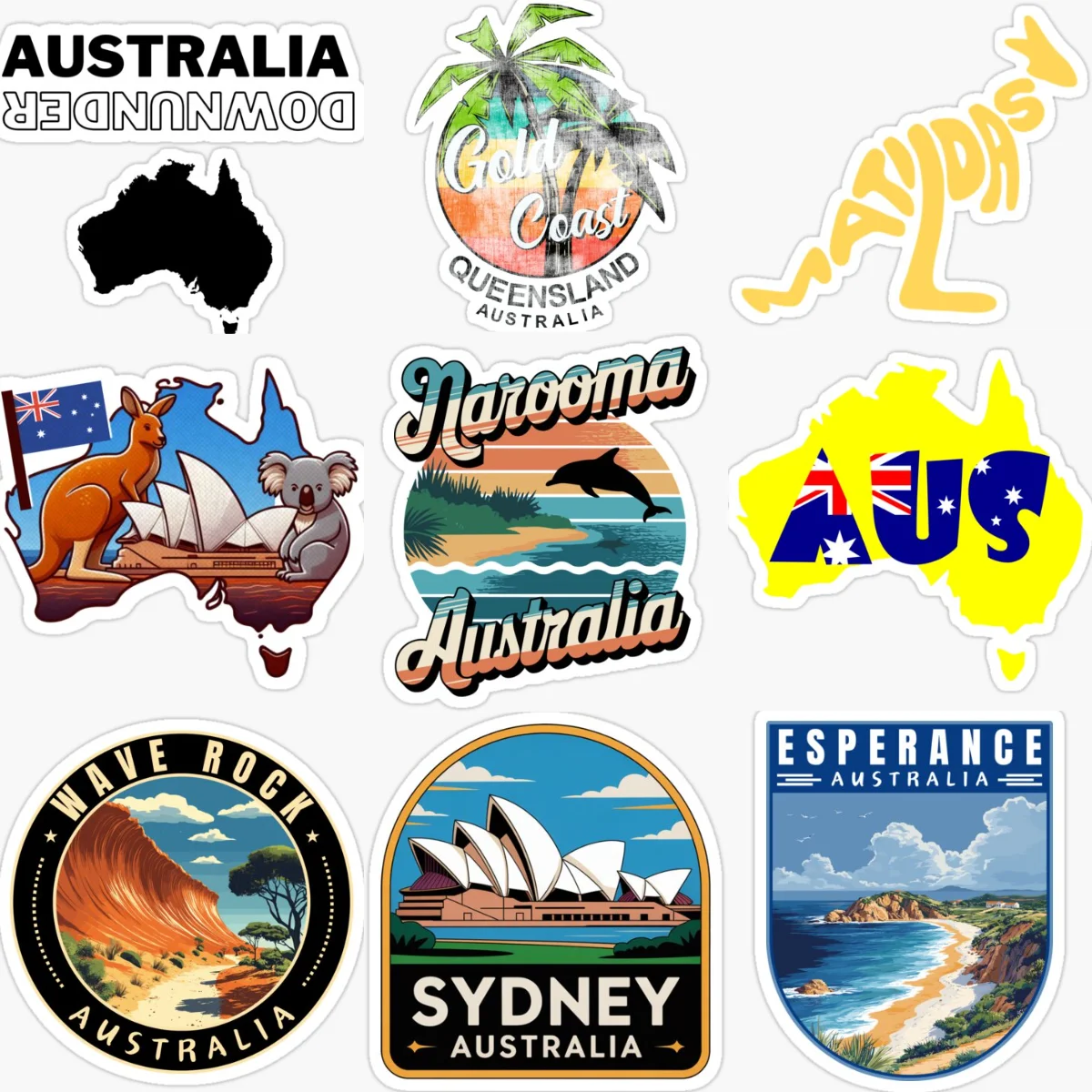 Naklejki samochodowe z flagą A – Car Accessories Australia recenzja i cena